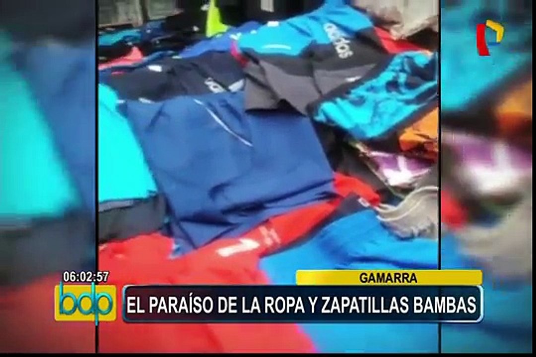Gamarra: el paraíso de la ropa y zapatillas ‘bamba’