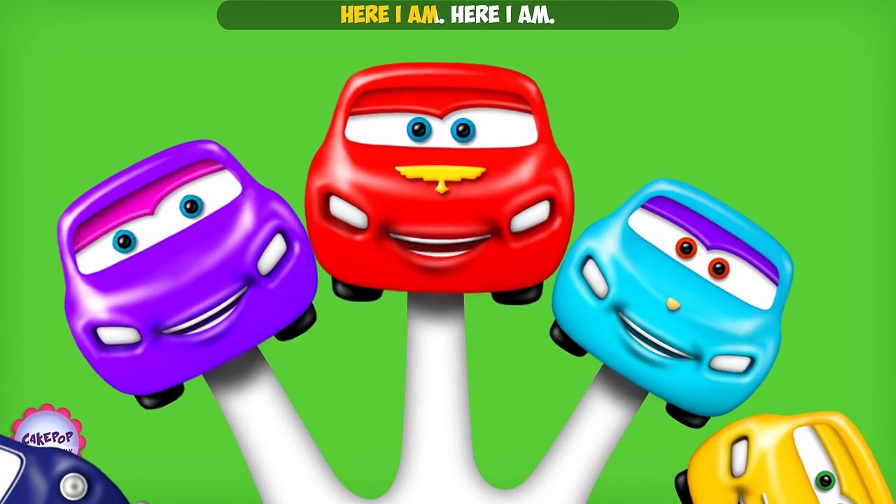 The Finger Family Cars Family Nursery Rhyme | Cars Finger Family Songs
