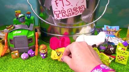 Wacky Trash Can Toy Surprise Wednesday! Grossery Gang Color Change!