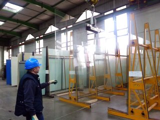 Visite de la Miroiterie landaise avec ses nouveaux actionnaires (3/3)