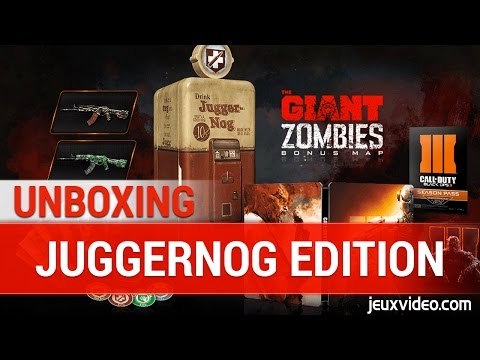 UNBOXING Call Of Duty Black Ops III - JUGGERNOG EDITION - FR