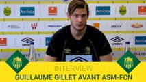 Guillaume Gillet avant Monaco-Nantes