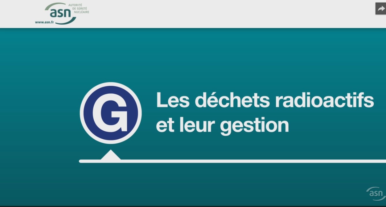 Parlons sûreté nucléaire et radioprotection : les déchets radioactifs et leur gestion
