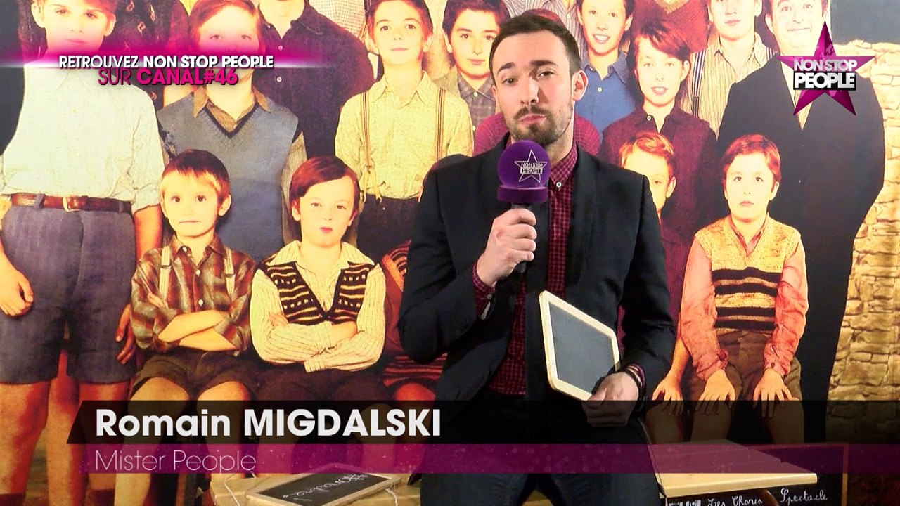 Mister People à l’avant-première du spectacle "Les Choristes" (EXCLU VIDEO)