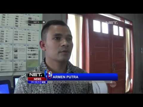 Gunung Api Sinabung Kembali Meletus - NET5