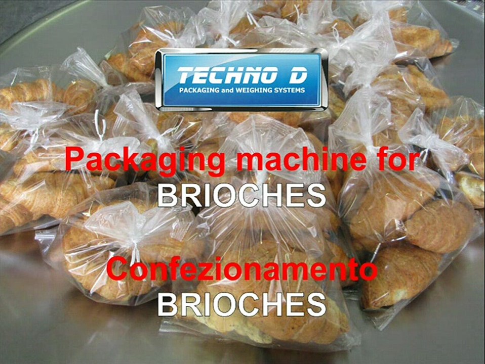 TECHNO D - Packaging machine for brioches