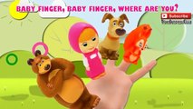 Masha and the Bear Ice Cream Finger Family / Nursery Rhymes and More Lyrics