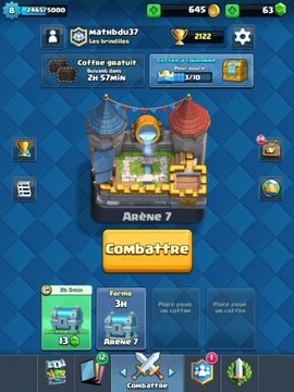 première vidéo/présentation de ma chaîne sur clash royal
