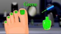 Learn Colors with Glittering Nail Arts Colors for Kids Children Toddlers Baby Learning Videos