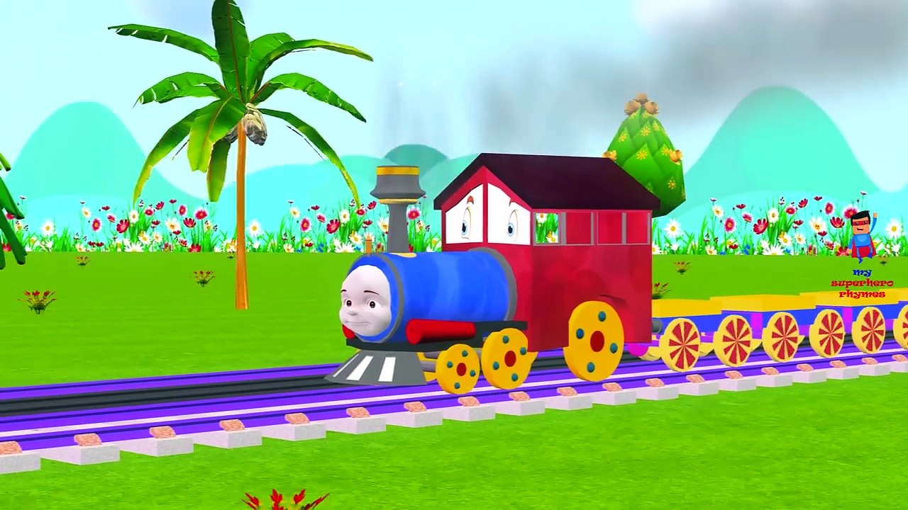 Bob The Train | Finger Family Song | Nursery Rhymes And Childrens Songs With Bob | Kids T