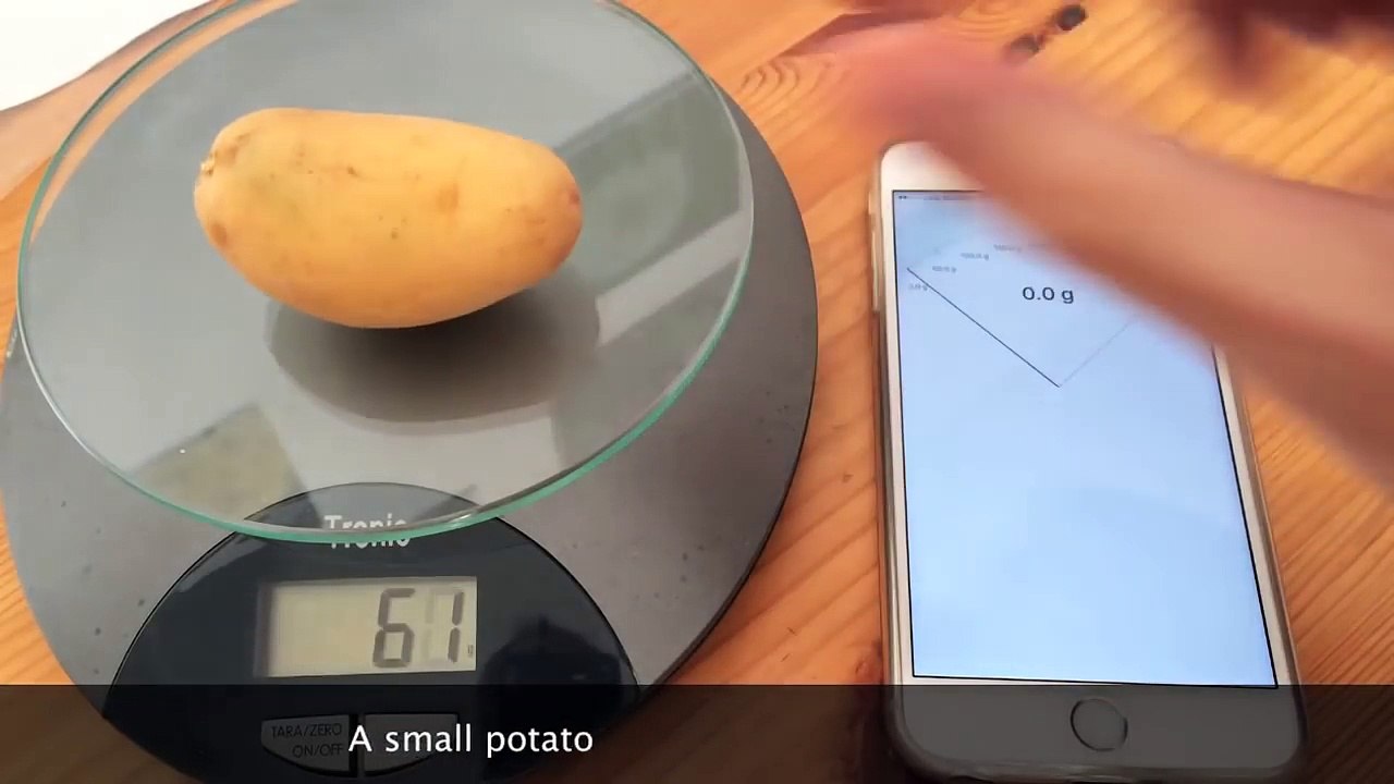 Make iPhone 6s Plus into a Scale with its 3D Touch feature.