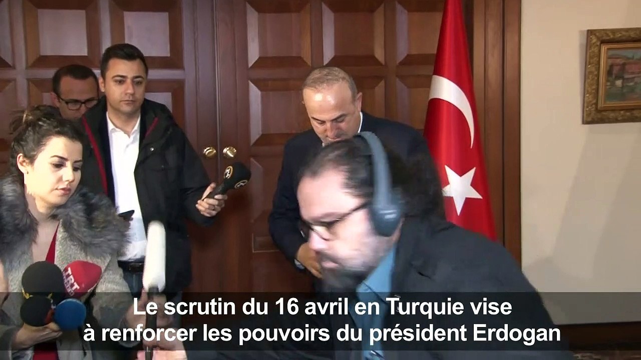 Ankara accuse Berlin d'oeuvrer contre le renforcement d'Erdogan