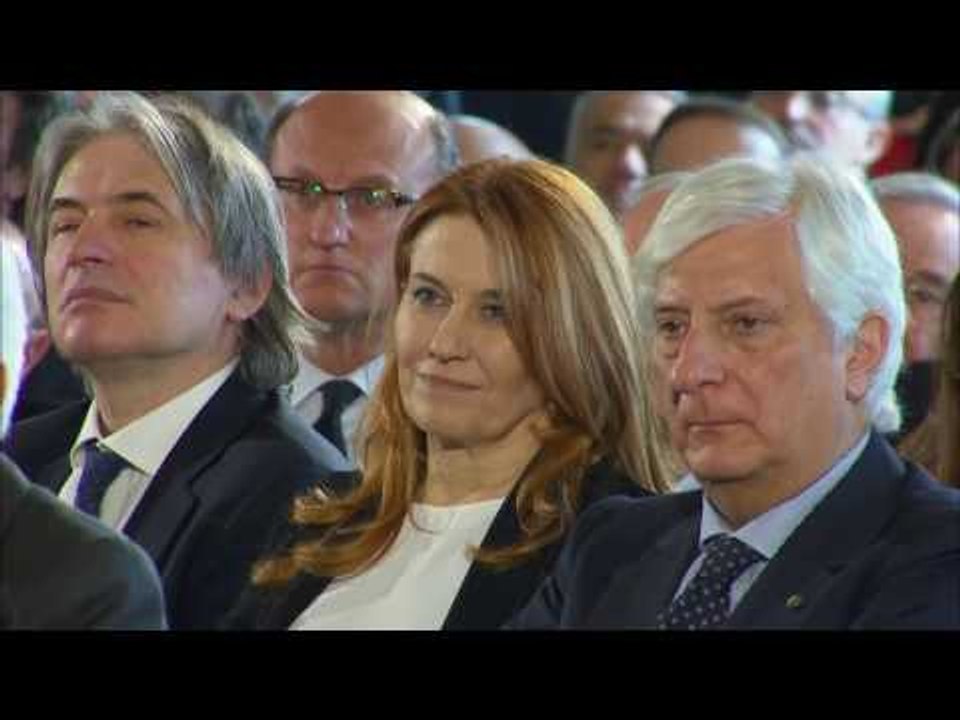 Roma - Premi Leonardo - Intervento del Ministro Calenda al Quirinale (02.03.17)