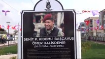 Manisa'da Şehit Ömer Halisdemir Parkı Açıldı