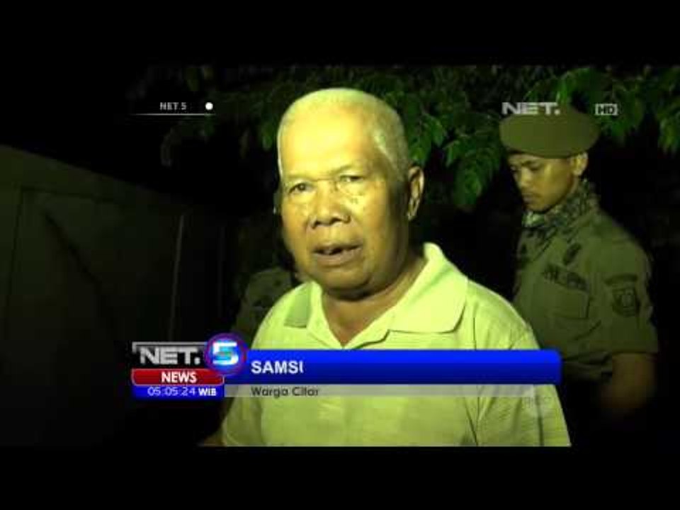 Hujan Deras, Tebing 10 Meter Longsor - NET5