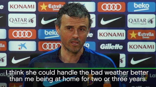 Enrique jokes about Premier League move