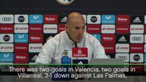 We are responding under pressure - Zidane
