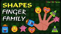 Finger Family Rhymes Shapes Songs Daddy Finger Family Children Nursery Rhymes Songs