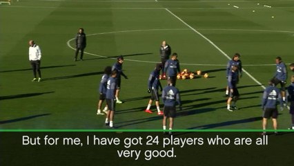 We will never use excuses - Zidane