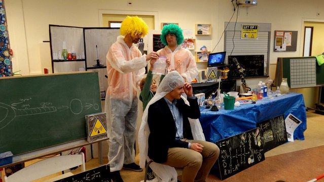 Wethouder Hamerslag opent 'Het Ontdek Lab' / Spijkenisse 2017