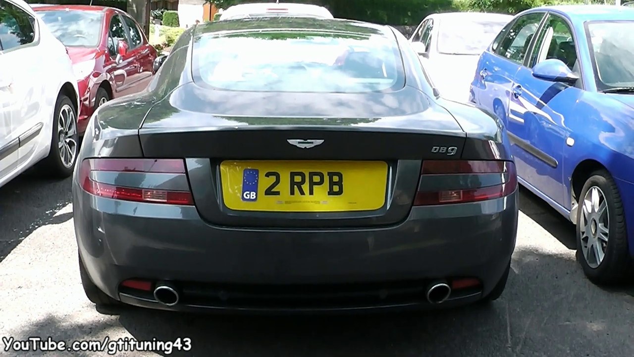 Aston Martin DB9 en détail