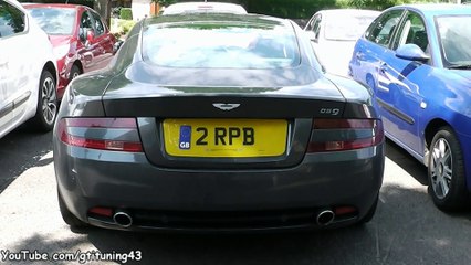 Aston Martin DB9 en détail