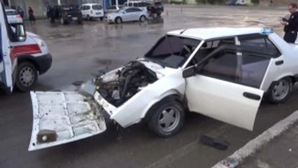 Sungurlu'da Kaza : 1 Yaralı