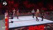 Charlotte Flair and Nia Jax (w/ Dana Brooke) vs. Bayley and Sasha Banks