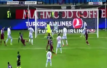 Okay Yokuslu Goal - Trabzonspor	1-0	Kardemir Karabuk 03.03.2017