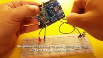 Arduino LDR with LED