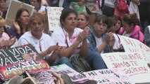 Mujeres argentinas marchan contra la violencia machista