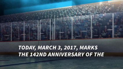 First indoor hockey game ever did not end well