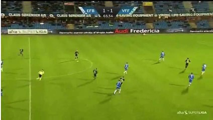 Mikkel Vestergaard Goal HD - Esbjerg 1-2 Viborg 03.03.2017