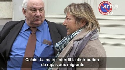 Calais: La maire interdit la distribution de repas aux migrants
