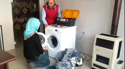 Bilinçsiz Ev Hanımı Yüzünden Dellenen Yetkili Servis