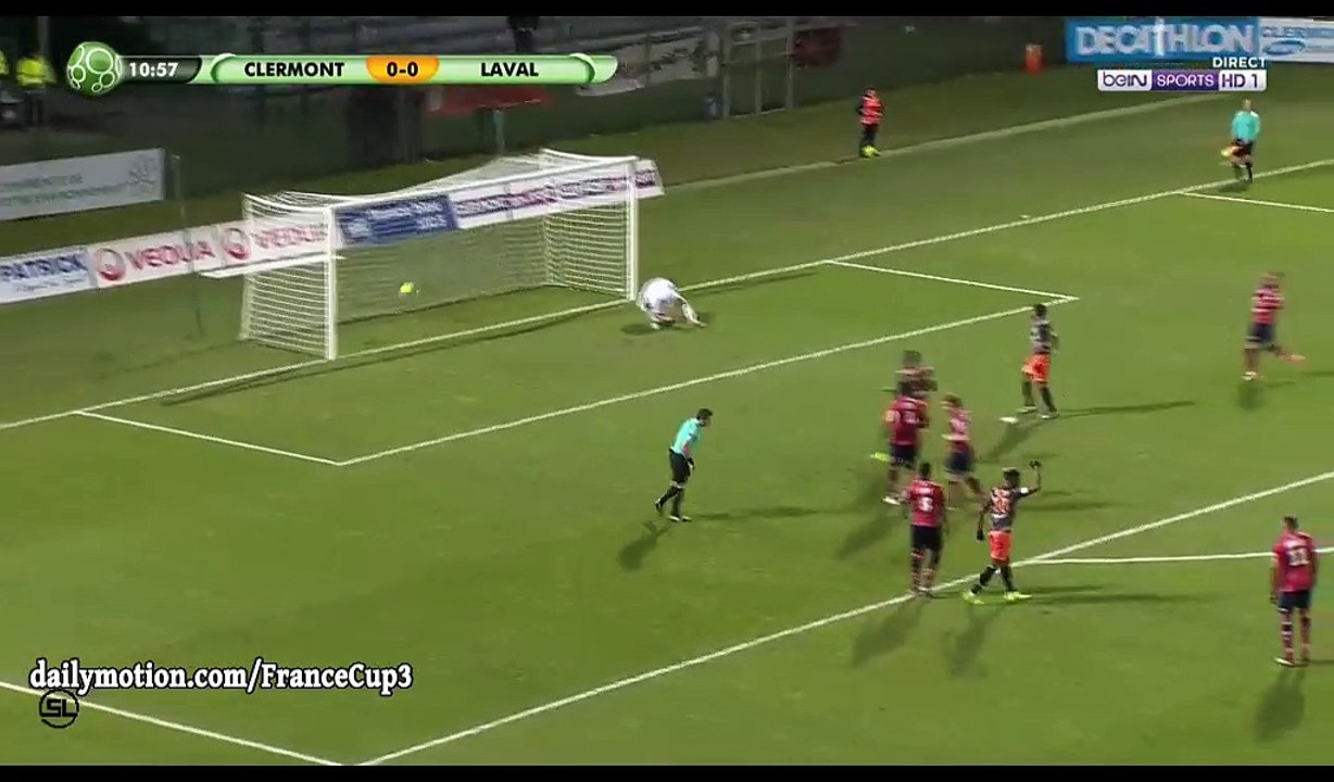 Hassan Alla Goal HD - Clermont 0-1 Laval - 03.03.2017