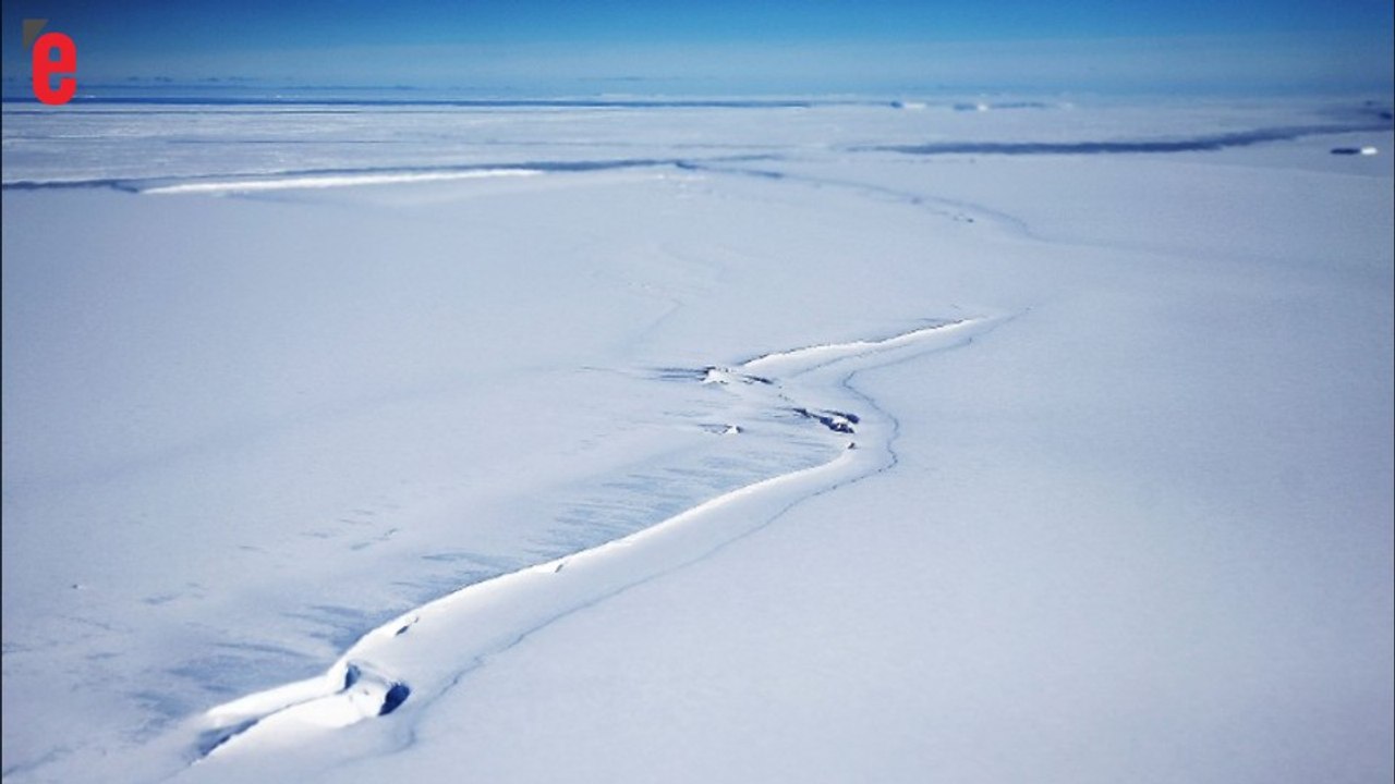 Un iceberg de plus de 5000 km2 prêt à se détacher en Antarctique