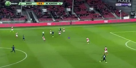 Yann Boe-Kane Goal - Brest	0-1	AC Ajaccio 03.03.2017