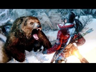 RISE OF THE TOMB RAIDER - PS4 Pro Gameplay (4K)