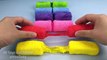 DIY Cómo Hacer los Colores de la Espuma de la Arcilla Limo palitos de Queso Aprender los Colores Limo Play Doh Jeringa
