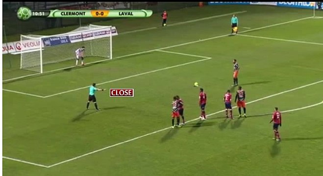 (Penalty) Alla H. GOAL HD - Clermont 0-1 Laval 03.03.2017