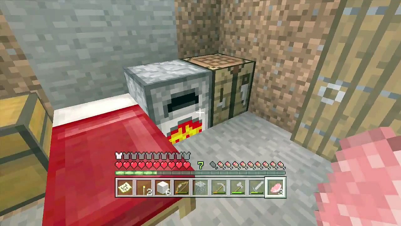 Minecratf Xbox - Starting the House - (2)