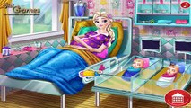 Frozen - Elsas Womb Baby Play - Disney Full Cartoon Game Episode for Girls and Babies in