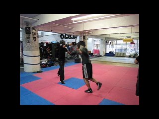Simon vs Peter - Single Stick Sparring - Febuary 14 - 2010