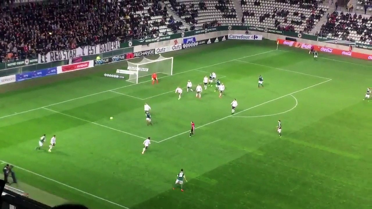 RED STAR FC GOAL VS RC LENS 03/03/17