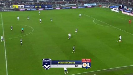 Valentin Vada Goal HD - Bordeaux 1-0 Lyon - 03.03.2017