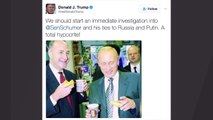 Trump Tweets Photo Of Schumer With Putin, Calls For 'Investigation'