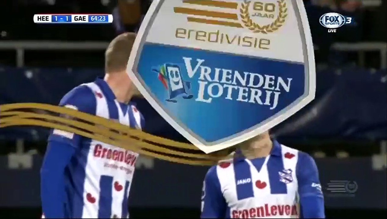 Henk Veerman Goal HD - Heerenveen 1-1 G.A. Eagles 03.03.2017