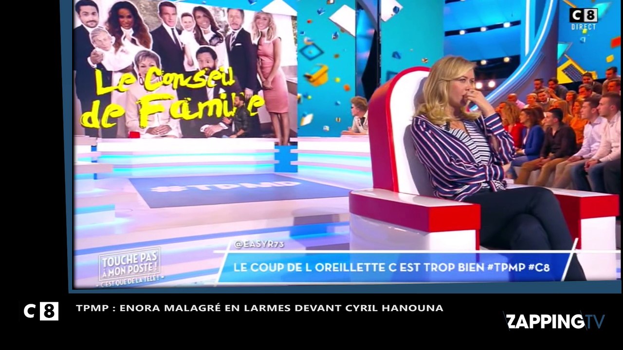 Cyril Hanouna : Sa belle déclaration à Enora Malagré, elle fond en larmes dans TPMP