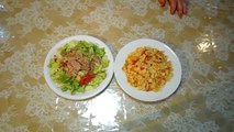 مع مكرونة فراشة اكلة سهلة وسريعة - المطبخ التونسي - Tunisian Cuisine - Easy and fast eaters